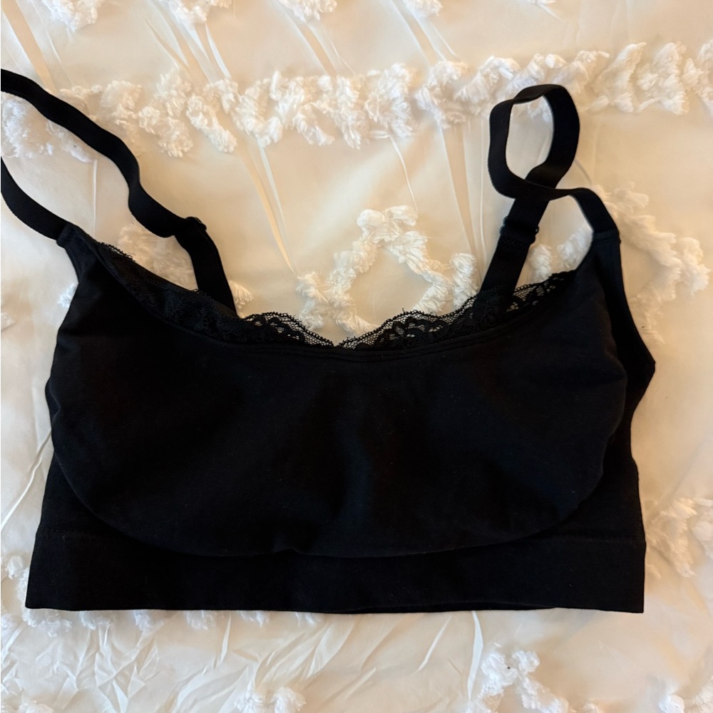 Classic Black Lace Bralette